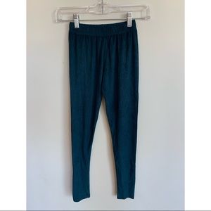 Brandy Melville Velvet Leggings